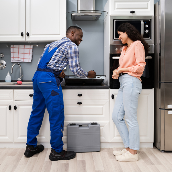 what kind of warranty do you offer on your cooktop repair services in Baldwin